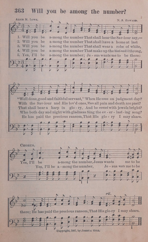 Songs of Joy and Gladness with Supplement page 259