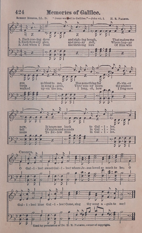 Songs of Joy and Gladness with Supplement page 295