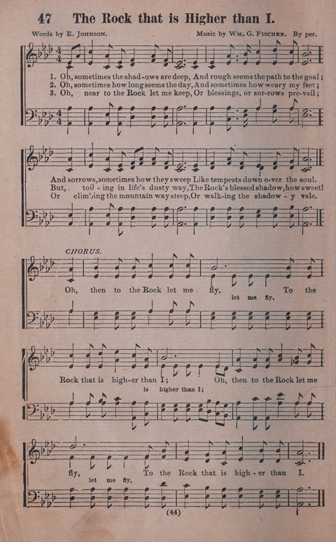 Songs of Joy and Gladness with Supplement page 44