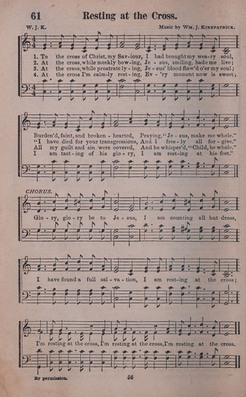 Songs of Joy and Gladness with Supplement page 56