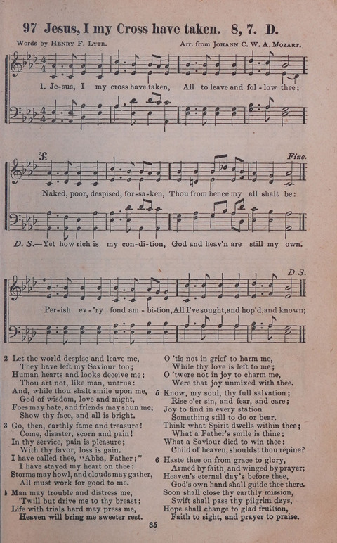 Songs of Joy and Gladness with Supplement page 85