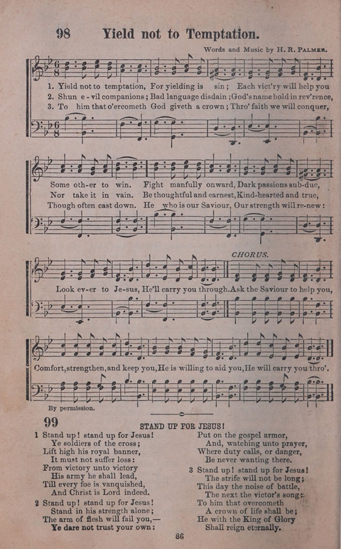 Songs of Joy and Gladness with Supplement page 86