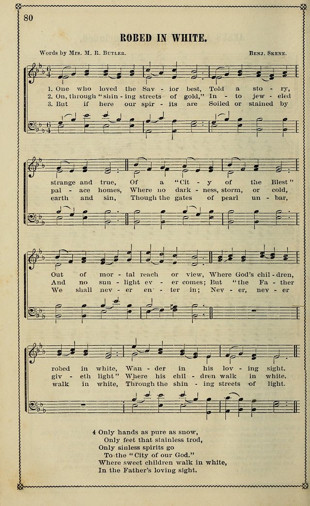 Sparkling Jewels for the Sunday School: a new collection of choice music page 80
