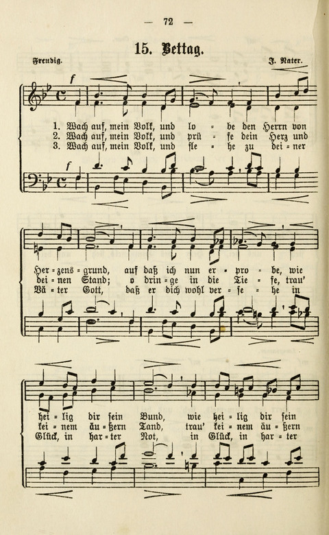 Sammlung Kirchlicher Lieder: für den Gemischten Chor. Liederbuch für Kirche, Schule und Haus page 288