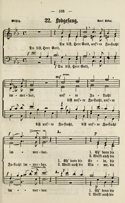 Sammlung Kirchlicher Lieder: für den Gemischten Chor. Liederbuch für Kirche, Schule und Haus page 319