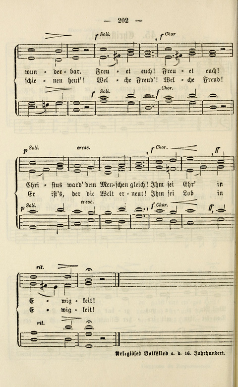 Sammlung Kirchlicher Lieder: für den Gemischten Chor. Liederbuch für Kirche, Schule und Haus page 418