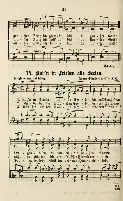 Sammlung Kirchlicher Lieder: für den Gemischten Chor. Liederbuch für Kirche, Schule und Haus page 484