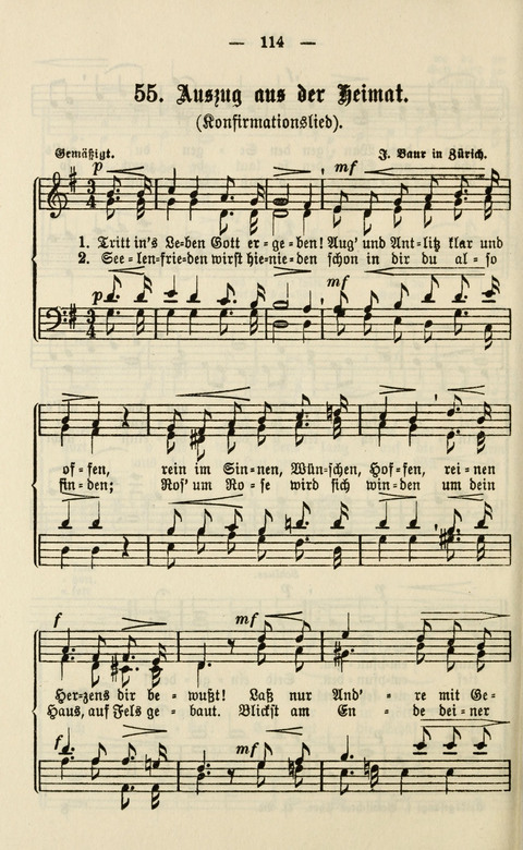 Sammlung Kirchlicher Lieder: für den Gemischten Chor. Liederbuch für Kirche, Schule und Haus page 564
