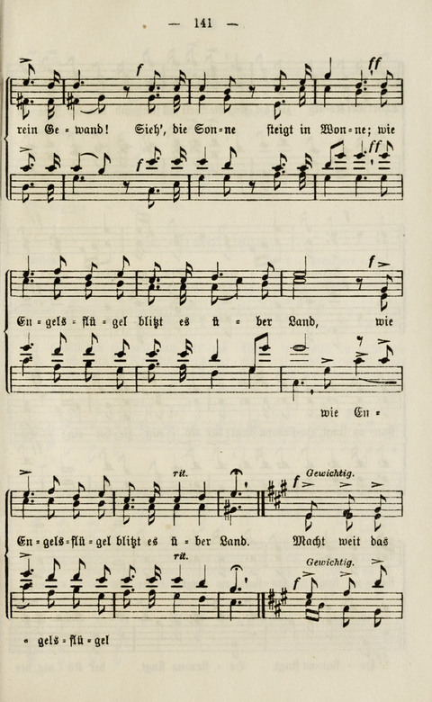 Sammlung Kirchlicher Lieder: für den Gemischten Chor. Liederbuch für Kirche, Schule und Haus page 591