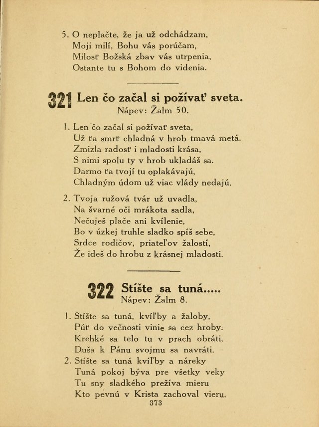 Slovensky Kalvinsky Spevnik page 373
