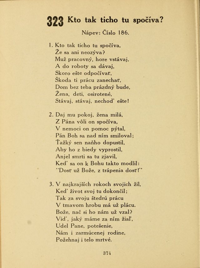 Slovensky Kalvinsky Spevnik page 374