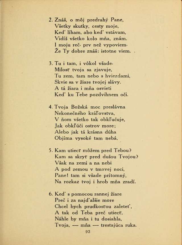 Slovensky Kalvinsky Spevnik page 93