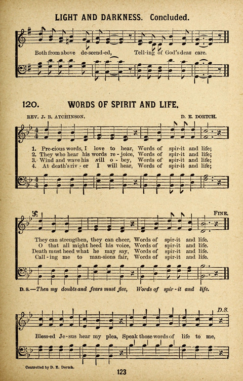 Spirit and Life: a collection of songs for the Sunday school, young people