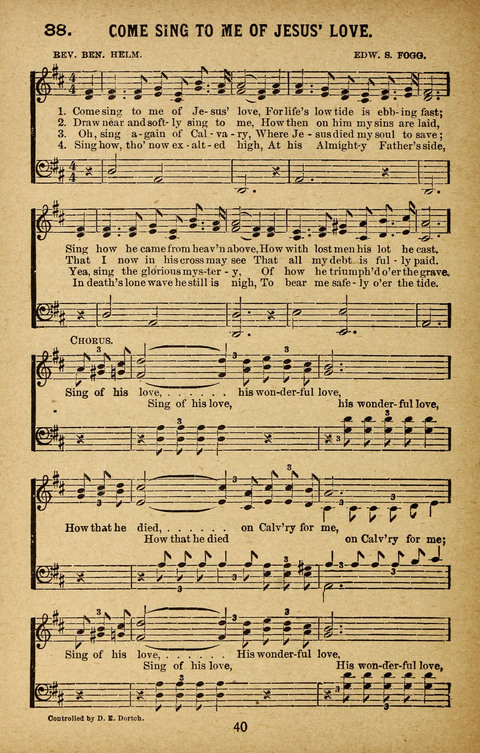 Spirit and Life: a collection of songs for the Sunday school, young people