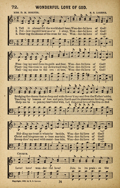 Spirit and Life: a collection of songs for the Sunday school, young people
