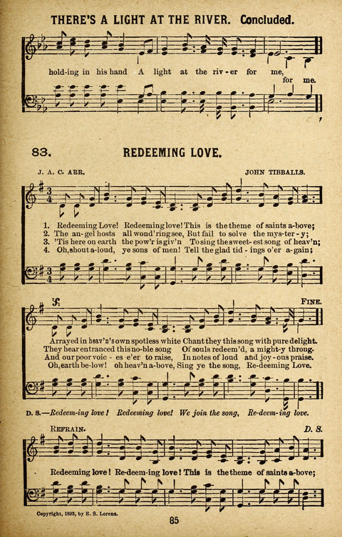 Spirit and Life: a collection of songs for the Sunday school, young people