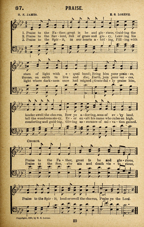 Spirit and Life: a collection of songs for the Sunday school, young people