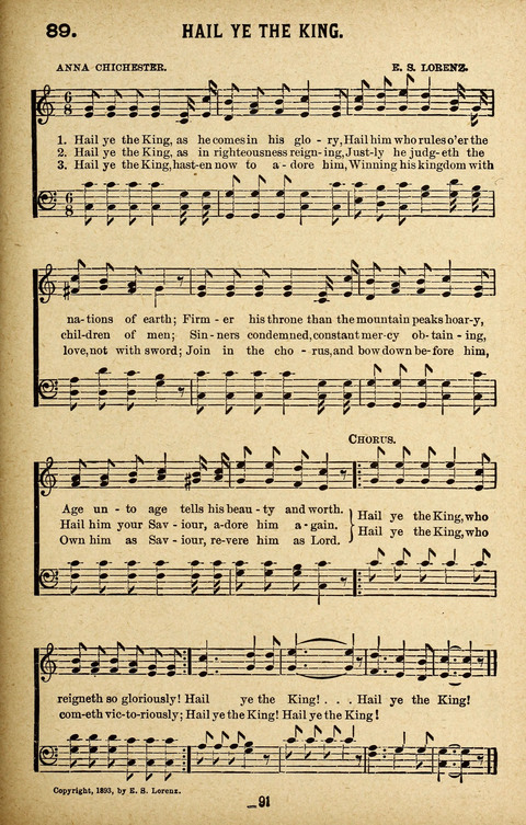 Spirit and Life: a collection of songs for the Sunday school, young people