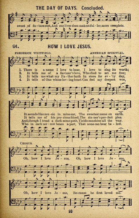 Spirit and Life: a collection of songs for the Sunday school, young people
