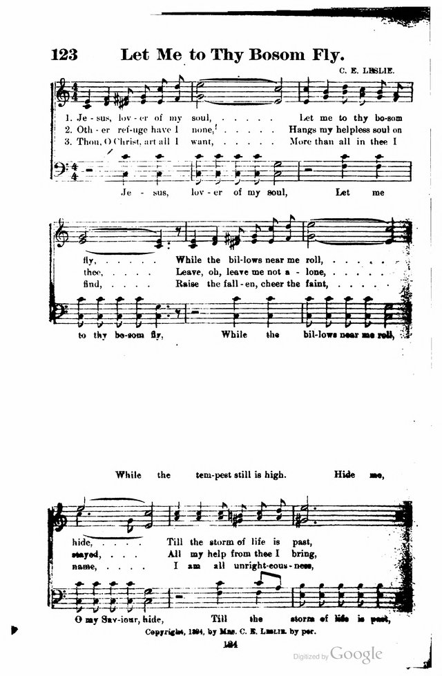 The Search Light: a collection of songs for Sunday schools and gospel meetings page 119
