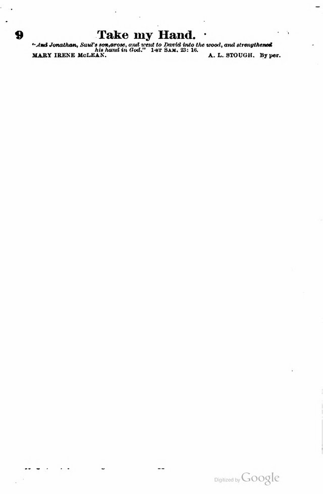 The Search Light: a collection of songs for Sunday schools and gospel meetings page 6