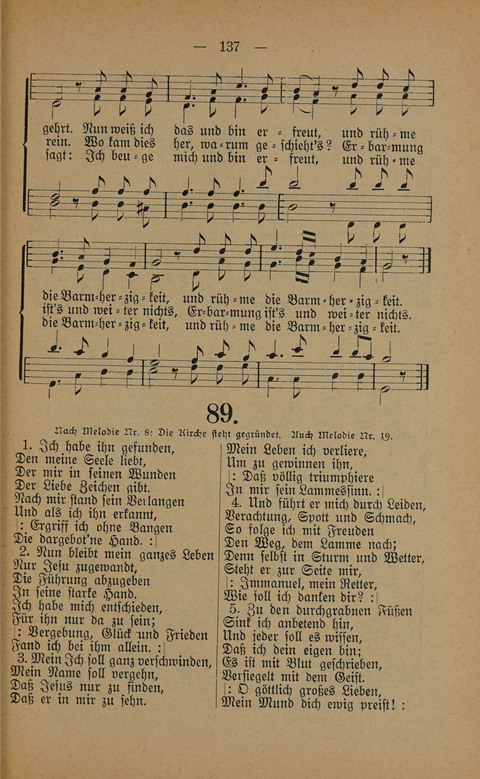 Sieges-Lieder: für die Versammlungen der Zelt-Mission. 5th ed. page 136