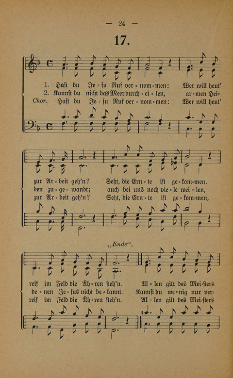 Sieges-Lieder: für die Versammlungen der Zelt-Mission. 5th ed. page 23