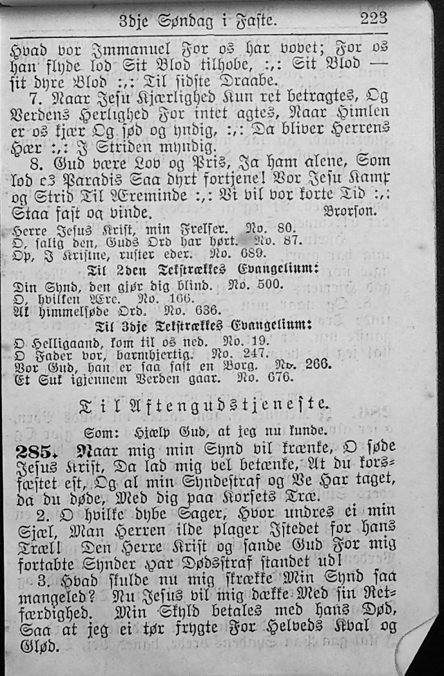 Salmebog for Lutherske Kristne i Amerika page 222