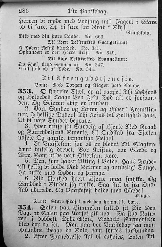 Salmebog for Lutherske Kristne i Amerika 352. Paaske-Morgen slukker Sorgen  | Hymnary.org