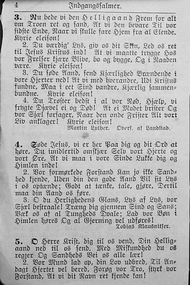 Salmebog for Lutherske Kristne i Amerika page 3