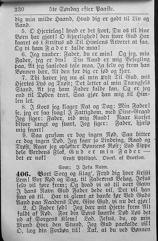 Salmebog for Lutherske Kristne i Amerika page 329