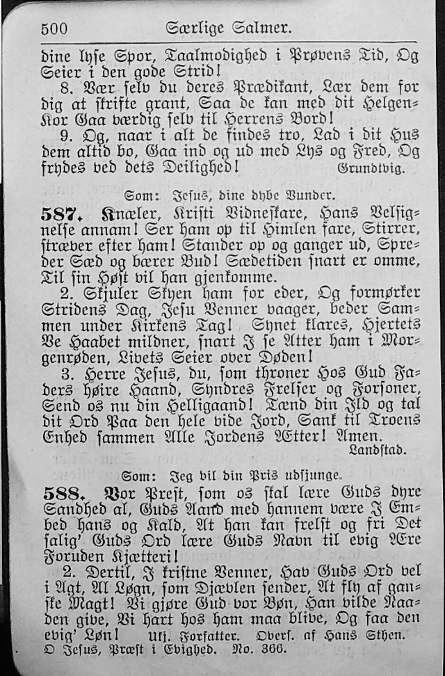 Salmebog for Lutherske Kristne i Amerika page 499