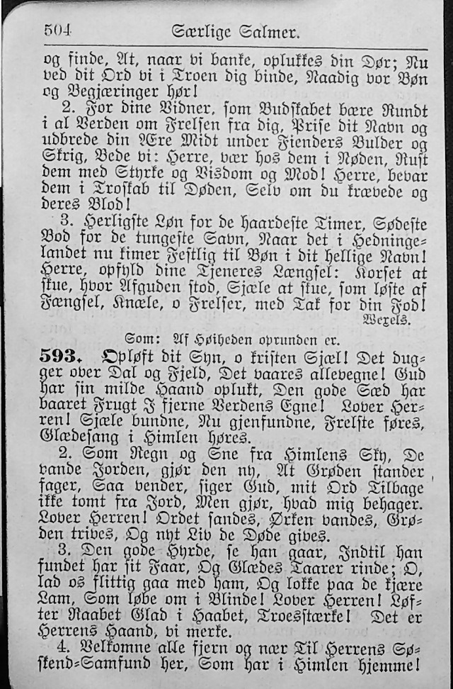 Salmebog for Lutherske Kristne i Amerika page 503