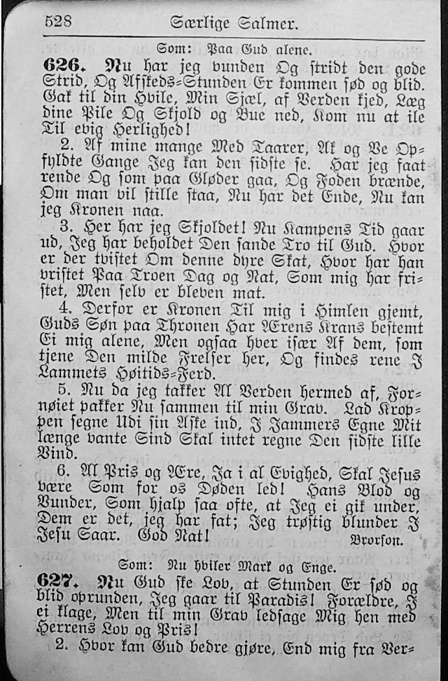 Salmebog for Lutherske Kristne i Amerika page 527