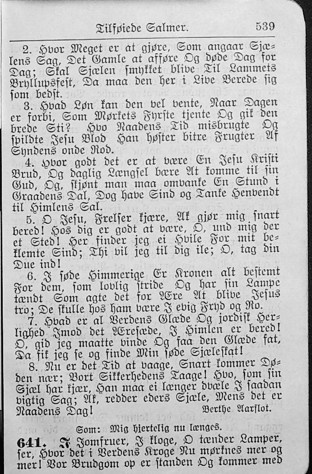 Salmebog for Lutherske Kristne i Amerika page 538