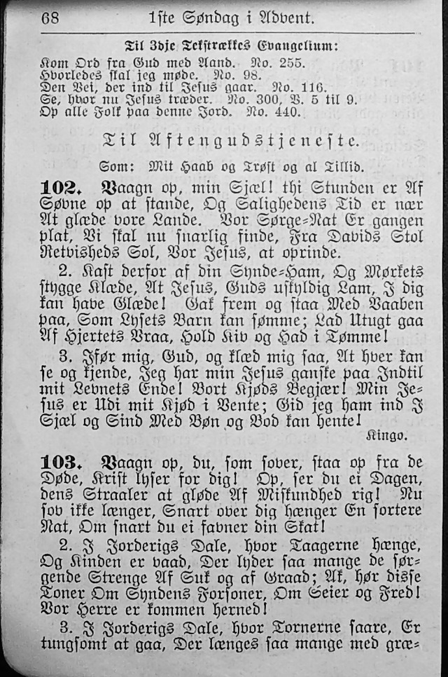 Salmebog for Lutherske Kristne i Amerika page 67