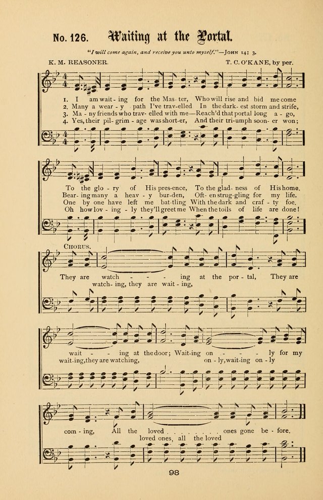 Song-Land Messenger Complete: a new song book for use in all public gatherings where select music is desired page 101