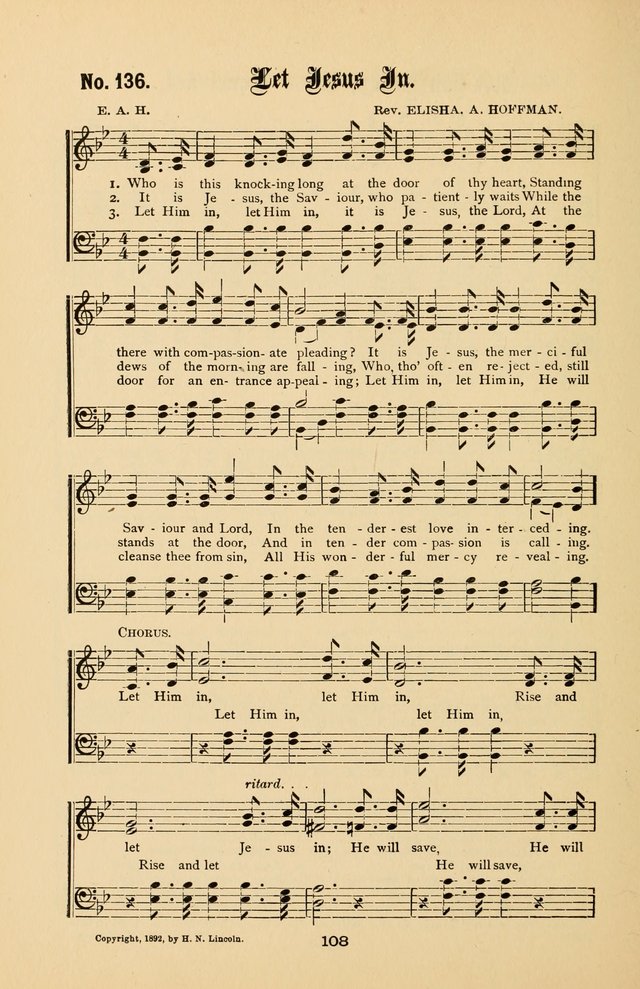 Song-Land Messenger Complete: a new song book for use in all public gatherings where select music is desired page 111