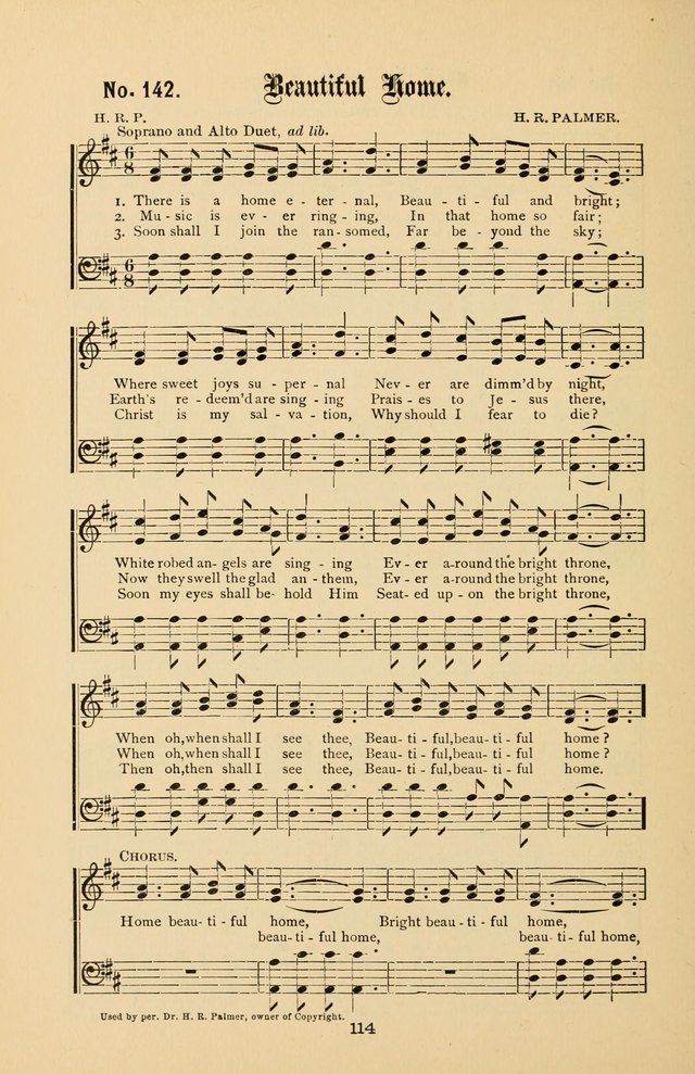 Song-Land Messenger Complete: a new song book for use in all public gatherings where select music is desired page 117