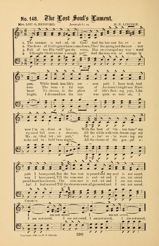 Song-Land Messenger Complete: a new song book for use in all public gatherings where select music is desired page 123