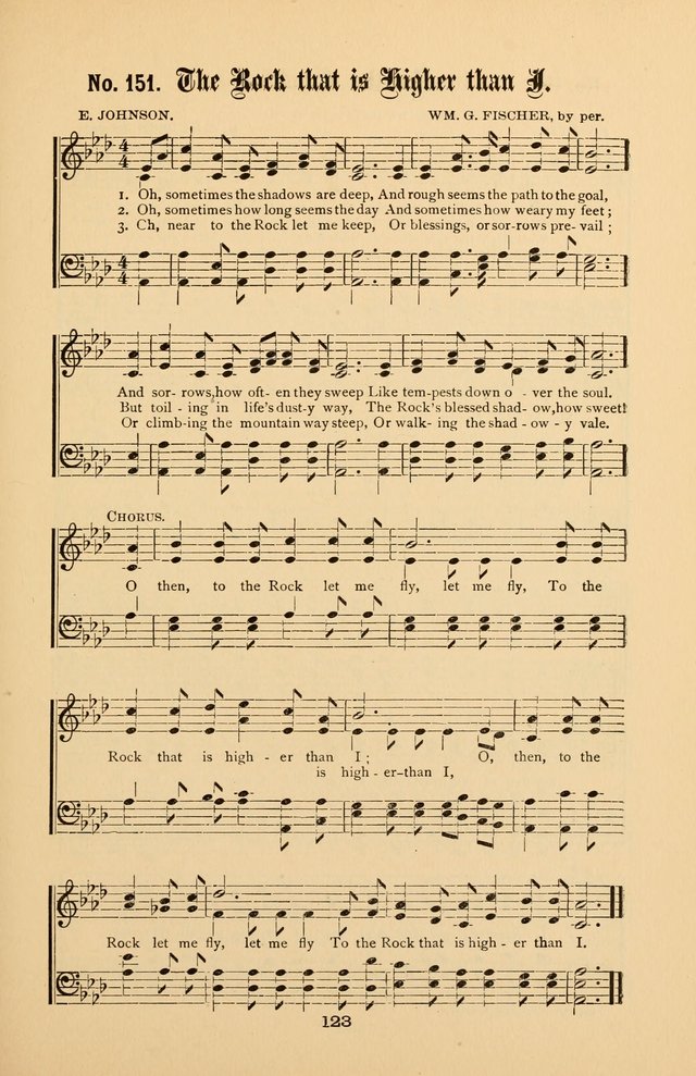 Song-Land Messenger Complete: a new song book for use in all public gatherings where select music is desired page 126
