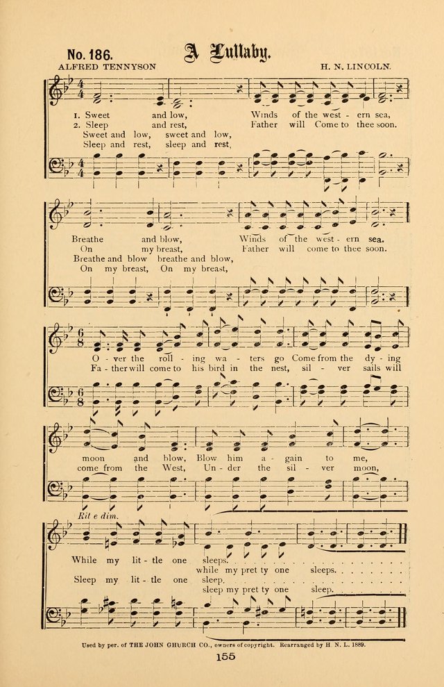 Song-Land Messenger Complete: a new song book for use in all public gatherings where select music is desired page 158