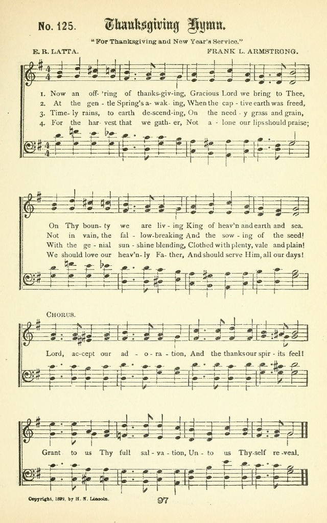 Song-Land Messenger Complete: a new song book for revivals, praise and prayer meetings, singing and Sunday schools, and churches, and for the home circle page 106
