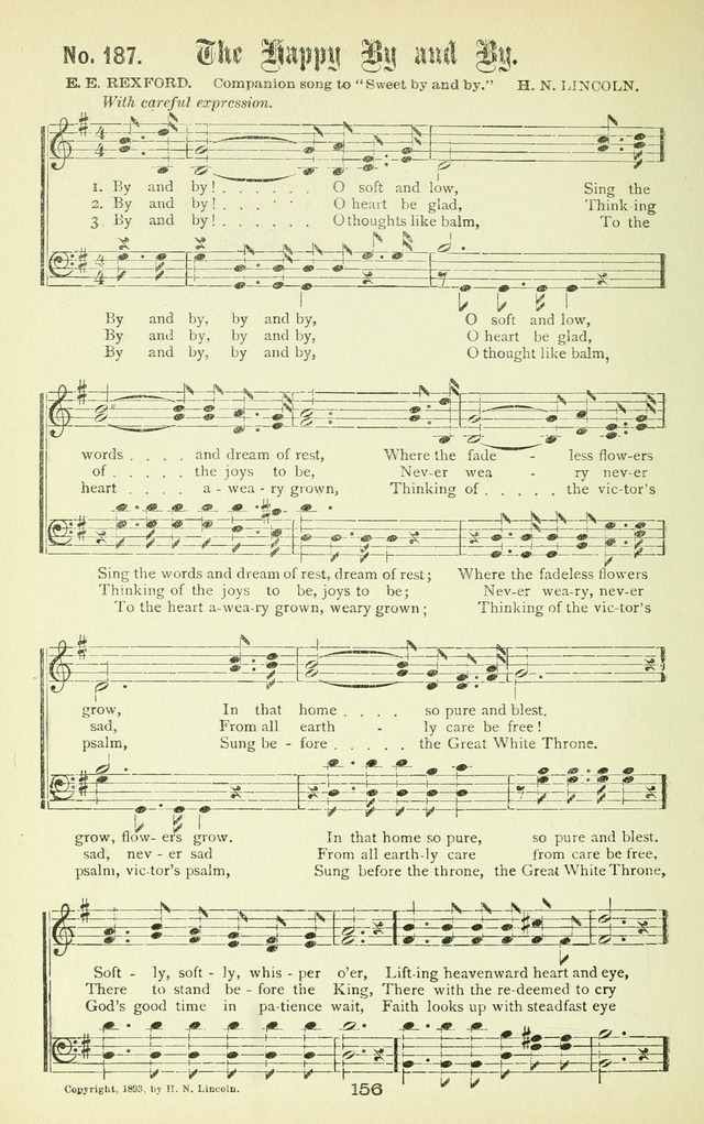 Song-Land Messenger Complete: a new song book for revivals, praise and prayer meetings, singing and Sunday schools, and churches, and for the home circle page 165