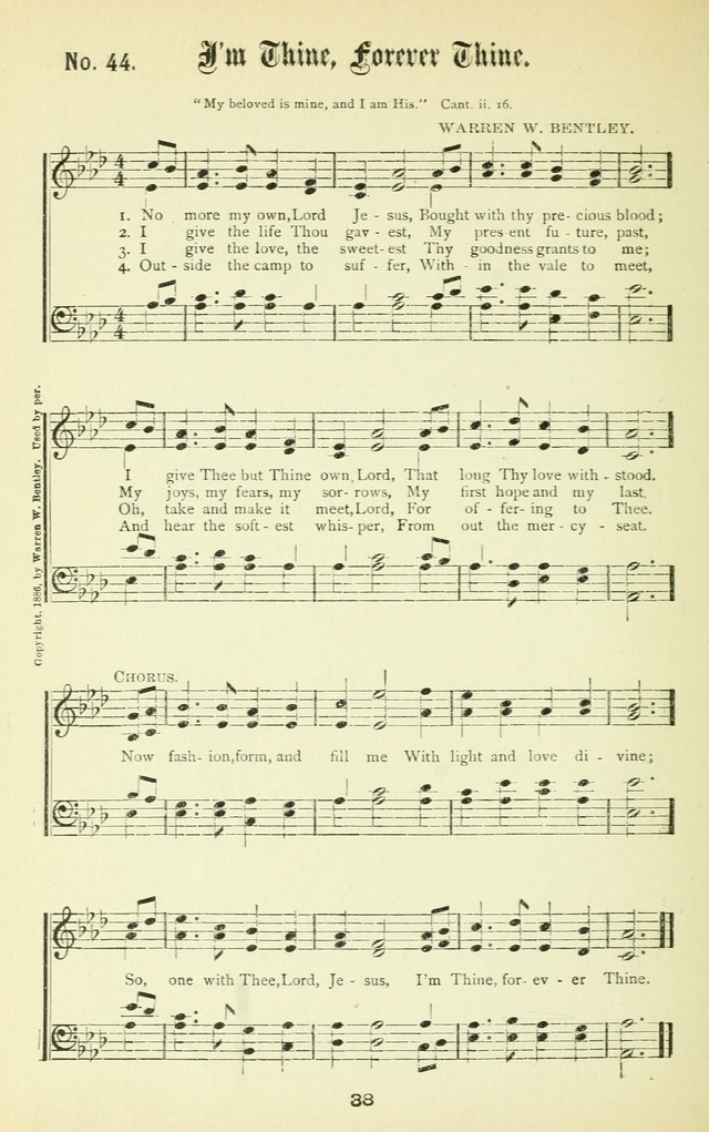 Song-Land Messenger Complete: a new song book for revivals, praise and prayer meetings, singing and Sunday schools, and churches, and for the home circle page 47