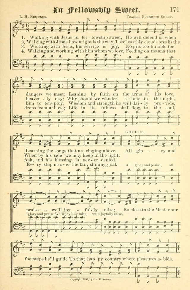Songs of Love and Praise No. 2: for use in meetings for christian worship or work page 172