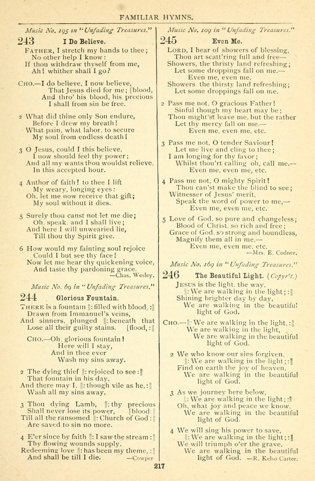 Songs of Love and Praise No. 2: for use in meetings for christian worship or work page 218