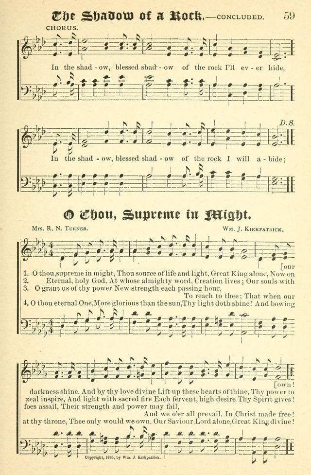 Songs of Love and Praise No. 2: for use in meetings for christian worship or work page 60
