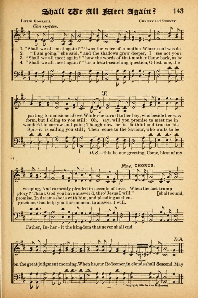 Songs of Love and Praise No. 3: For use in Meetings for Christian Worship of Work page 142