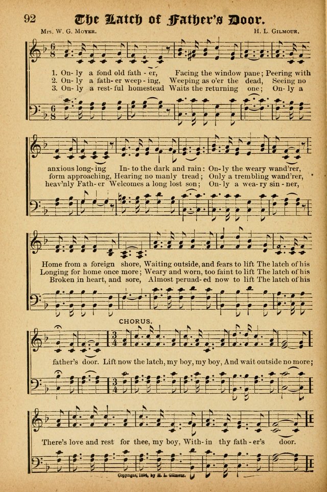 Songs of Love and Praise No. 3: For use in Meetings for Christian Worship of Work page 91